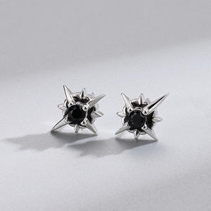 Nuovi Orecchini a Perno Delicati a Forma di Stella Polare in Argento Sterling 925 Silverbene - Product Image 5