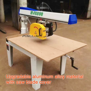 पिनलियांग स्विचेबल क्षैतिज ऊर्ध्वाधर काटने की मशीन रेडियल आर्म आरा रॉकर आर्म क्रॉसकट आरा मशीन - Product Image 6