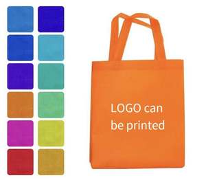 Sacs à main pliables réutilisables personnalisés, sacs de courses, sacs cadeaux en tissu non tissé pour fêtes - Product Image 6