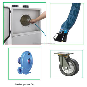 Extractores de humos portátiles de fácil instalación para soldadura Nuevo colector de polvo - Product Image 2