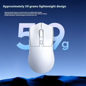 Dark Alien X1 chuột không dây Ba chế độ 2.4G paw3311 RGB với đế sạc từ tính - Product Image 2