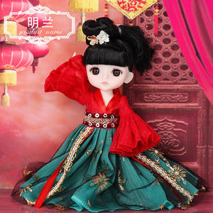 มาใหม่ที่มีคุณภาพดีมินิ Loli ตุ๊กตา1/8ขนาด6.5นิ้ว16-17เซนติเมตรตุ๊กตา Bjd สาวที่มีขนยาวชุดสำหรับเด็ก - Product Image 6