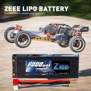 Zeee HV 7,6 V 2S 8000mAh rc lipo аккумулятор подходит для всех транспортных средств масштаба 1/10, Traxxas Slash, Slash 4x4, Bandit, rusler и т. д. - Product Image 6