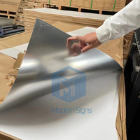 Silver & Golden Decorative Plexi Glass Acrylic Sheet Custom Cut & Moulded Mirror Sheet