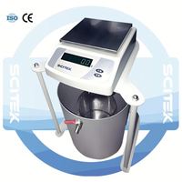 Laboratoire d'équilibre hydrostatique électronique SCITEK LCD 0.001g Balance de précision pour le test de densité