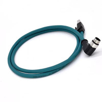 Câbles de connexion pour équipements industrielles : Câbles Ethernet industriels M12, Câbles réseau RJ45 à 4 conducteurs. La personnalisation est prise en charge.