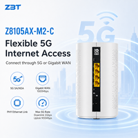 Routeur Openwrt Wifi 6 1WAN 3LAN Port Gigabit Double Emplacement pour Carte SIM Adopte une Puce Wifi6 Indépendante Routeur Wifi Sans Fil