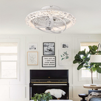 Ventilateurs de plafond LED professionnels en gros, en plastique DC, de haute qualité, modernes, pour usage résidentiel en gros