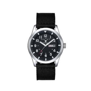 Nouvelle montre en nylon pour hommes de sports de plein air à pointeur lumineux noir - Product Image 2