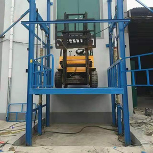 Электрический гидравлический грузовой подъемник, лифт для дома, вертикальная направляющая, подъемная платформа, здание в помещении и на улице - Product Image 3