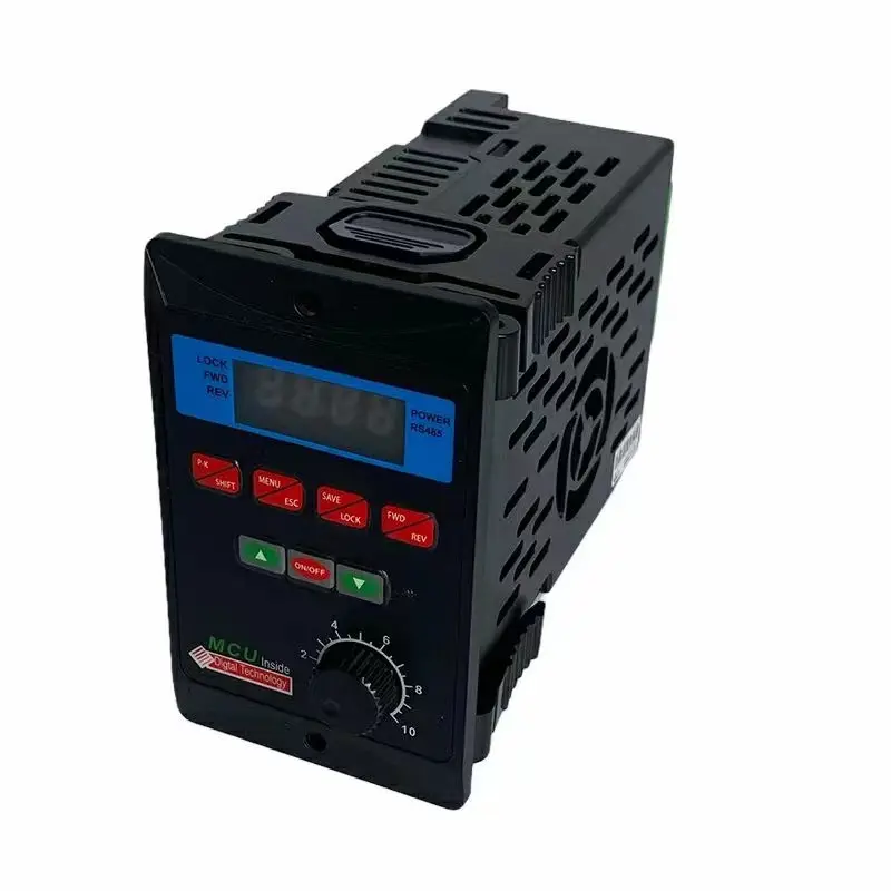 Mini AC ổ đĩa 220V 1 giai đoạn trong 3 giai đoạn ra VFD 0.75kw 220V 50Hz 60Hz AC tần số biến tần biến tần ổ đĩa trong kho