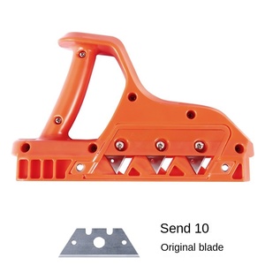 Rabot à <span class=keywords><strong>angle</strong></span> en forme de V de qualité industrielle, plan biseauté à 45 degrés, dispositif de chanfreinage OEM personnalisable pour plafond en plaques de plâtre. - Product Image 1