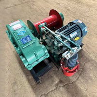 Treuil électrique à grande vitesse JK2T à double tambour, capacité 2 tonnes, pour bateaux et grues, équipement léger