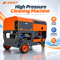 Nettoyeur haute pression industriel AMJET G5 500 bar, 22 lpm, moteur essence 37 CV