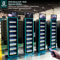 Présentoir de tabac sous comptoir, présentoir de cigarettes, meuble de présentation de tabac avec tiroir, vitrine à cigarettes