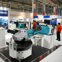 Meuleuse d'angle sans fil professionnelle industrielle Eyes DGA701Z 18V, sans balais, alimentée par batterie, pour la découpe des métaux, avec 6000 tr/min