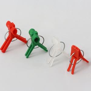 Clip de plante de jardin en plastique blanc clair réutilisable de haute qualité pour les clips de greffage de <span class=keywords><strong>vigne</strong></span> de pastèque de tomate - Product Image 4