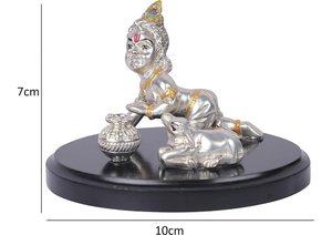 Base Decorativa para Ídolo Ladoo <span class=keywords><strong>Gopal</strong></span>, Soporte para Krishna Ji Laddu <span class=keywords><strong>Gopal</strong></span> Singhasan, Decoración Hecha a Mano para Sala de Pooja, Artículo de Regalo para Janmashtami - Product Image 3