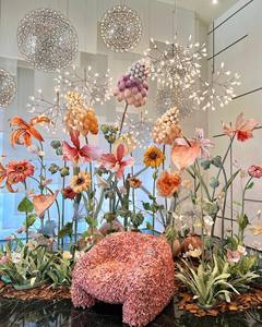 Q256 Đám Cưới Khổng Lồ Hoa Trang Trí 2023 Mới Thiết Kế Lối Vào Tùy Chỉnh Hoa Lễ Hội Đảng Sân Khấu Backdrop - Product Image 2