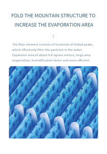Filtro humidificador de aire FY3446 apto para <span class=keywords><strong>Philips</strong></span> HU3915 HU3918 HU3916 HU2718 HU2716 reemplazo de piezas - Product Image 5