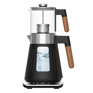 <span class=keywords><strong>Elettrodomestici</strong></span> Smart Hotsy: Samovar Elettrico Turco in Vetro da 0,8L e Bollitore per Latte da 1,6L in Vetro Borosilicato - Product Image 1