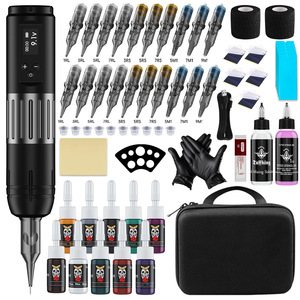 Juego <span class=keywords><strong>de</strong></span> máquina <span class=keywords><strong>de</strong></span> tatuaje inalámbrica todo en uno <span class=keywords><strong>para</strong></span> <span class=keywords><strong>principiantes</strong></span> Línea secante <span class=keywords><strong>de</strong></span> tatuaje <span class=keywords><strong>de</strong></span> cejas permanente eléctrica <span class=keywords><strong>para</strong></span> venta al por mayor transfronteriza - Product Image 4