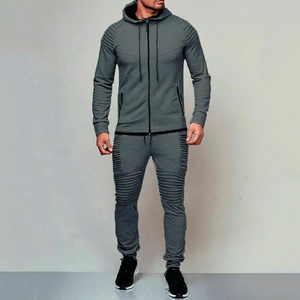 Survêtement en molleton deux pièces pour homme, nouveaux coloris, sweat-shirt - Product Image 3
