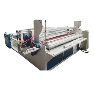 Bamboo toilet paper punching and rewinding machine for paper production machinery