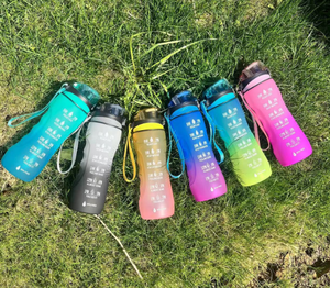 Botella de Agua Deportiva de Lujo 2026, 750 ml, Colorida, con Logotipo Personalizado al por Mayor, Forma Curva en S, Botella de Gimnasio de Plástico, a Prueba de Fugas, Taza Portátil - Product Image 6