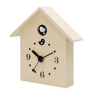 Reloj de péndulo con diseño de tiempo infinito para dormitorio, oficina, reloj de cuco minimalista, Mdf - Product Image 2