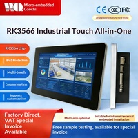 Weiqian Pantalla HMI Industrial Integrada Todo en Uno de 7/21.5 Pulgadas con Android RK3566, Pantalla Táctil Totalmente Cerrada, Pantalla MES China