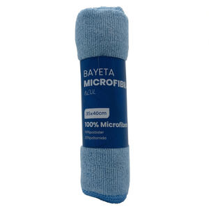 Bayeta Microfibra Azul 35x40cm 100% Microfibra Multiusage - Product Image 2