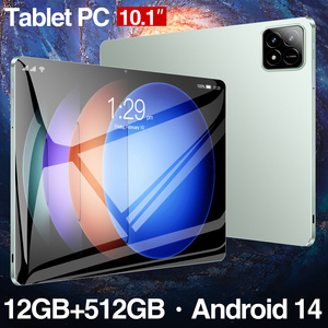 Pad6S 10.1-Inch Quad Core <strong>Android</strong> <strong>Tablet</strong> PC 4G Network 12GB Entertainment 5G 10000mAh <strong>Android</strong> 14 Front 512GB - Product Image 3