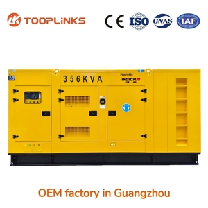 Generatore Portatile Trifase Diesel Weichai WP13D490E310 da 356kVA 285kW 200kW 400kW 500kW per Alta Quota, Guangzhou - Product Image 1