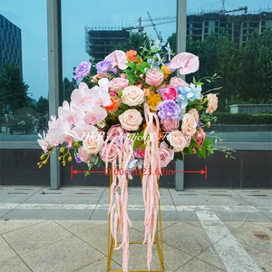 ดอกไม้ประดิษฐ์หรูหราเหมือนจริงสำหรับตกแต่งโต๊ะงานแต่งงาน ขายส่งจากโรงงาน เหมาะสำหรับตกแต่งเทศกาลและบ้าน - Product Image 1