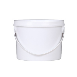 Innopack Innopack-2 2L Clear Plastic Bucket with Lid Handle Round Shape Customized <b>Color</b> ISO Certified for <b>Water</b>/Paint Use - Product Image 1