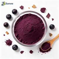 Poudre de superaliments OEM de haute qualité, poudre de fruits de baies d'açaï, poudre de jus de baies d'açaï