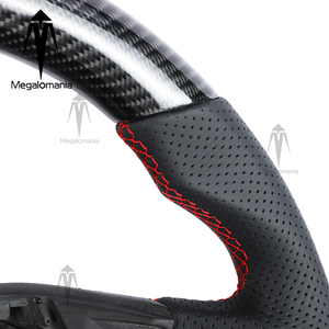 Volant en fibre de carbone compatible avec <span class=keywords><strong>Ford</strong></span> Focus <span class=keywords><strong>ST</strong></span> RS MK2 MK3 MK4 - Product Image 6