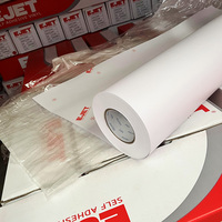 Rouleau Adhésif Imprimable Blanc Vinyle Brillant Mat pour Imprimante Éco-Solvant PVC Autocollant