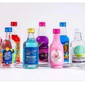 <b>Plastic</b> <b>Bottle</b> 50ml Square Screw Cap For Vodka Spirits Liquor Olive Oil Beverage Packaging - Product Image 3