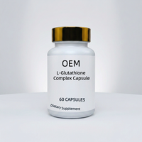 Capsules de L-Glutathion Complexe Marque Blanche OEM, 60 Comprimés, Complément Alimentaire