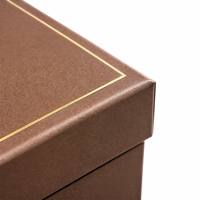 Boîte d'emballage de luxe en carton rigide noir recyclable, faite à la main et personnalisée, pour savon liquide et tampons, pour les soins personnels
