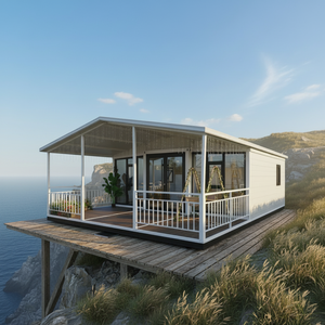 Casa Modular Expandible Prefabricada de 20 pies, con Paneles Sándwich Plegables y Transpirables, Contenedor Habitacional, Sala de Estar Moderna, Dormitorio y Entrada - Product Image 3