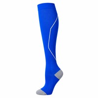 Chaussettes de sport à compression mi-hautes personnalisées avec logo OEM, vente en gros, séchage rapide, pour la gym, le fitness, la course à pied, le basketball