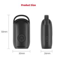 Mini Dispositif Ultrasonique Anti-Morsure pour Chiens, Répulsif Canin à Longue Portée, Anti-Aboiement Ultrasonique Rechargeable