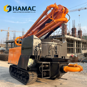 Minicargadora Hidráulica Autocargable con Bomba de Concreto y Mezcladora, 91KW de Potencia, 2M/H de Productividad, para Construcción - Product Image 2