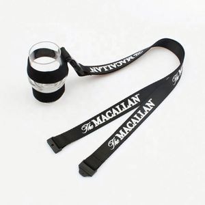 สายคล้องขวดน้ำไนลอนและแก้วไวน์ พิมพ์ลายซิลค์สกรีนบนวัสดุโพลีเอสเตอร์ พิมพ์ออฟเซ็ต ทนทานและมีสไตล์ - Product Image 2