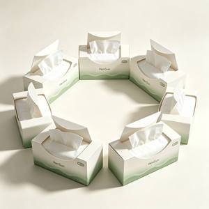 Facial Tissue Paper Box 3 Ply Eco-friendly Ultra Soft Cotton Home Use Customized Daily Care - Product Image 6