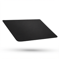 Alas Mouse Gaming Hitam Kain Speed Cloth Permukaan SBR Persegi Panjang 450 X 400 X 3mm Anti-Selip Tersedia untuk Pengaturan Game
