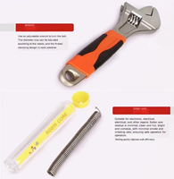 Ensemble d'outils de réparation pour la quincaillerie et l'électricité domestiques, boîte à outils complète pour la réparation d'ordinateurs et d'appareils électroménagers